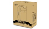 Корпус Deepcool WAVE V2, mini-ITX, mATX, черный