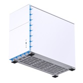 Корпус JONSBO D31 STD White, TG, mini-ITX, mATX, белый
