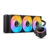 Комплект водяного охлаждения JONSBO TG-360 ARGB Black LGA2011/1700/1200/115X/AM5/AM4 (4шт/кор, TDP 300W, ARGB FAN and PUMP, PWM, TRIPLE FAN 120mm) RET