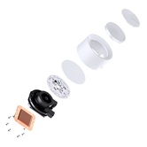 Комплект водяного охлаждения JONSBO TG-360 ARGB White LGA2011/1700/1200/115X/AM5/AM4 (4шт/кор, TDP 300W, ARGB FAN and PUMP, PWM, TRIPLE FAN 120mm, белый) RET