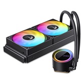 Комплект водяного охлаждения JONSBO TG-240 ARGB Black LGA2011/1700/1200/115X/AM5/AM4 (6шт/кор, TDP 260W, ARGB FAN and PUMP, PWM, DUAL FAN 120mm) RET