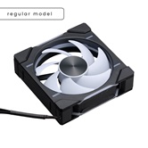 Комплект вентиляторов (3шт.) PHANTEKS D30 DRGB Black 120x120x30мм (PWM, 10шт./кор, 250-2000 об/мин, 30.2dBa) / PH-F120D30_DRGB_PWM_BK01_3P_RU