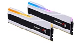 Модуль памяти DDR5 G.SKILL TRIDENT Z5 RGB 64GB (2x32GB) 6000MHz CL30 (30-40-40-96) 1.4V / F5-6000J3040G32GX2-TZ5RW / White