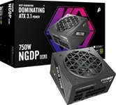 Блок питания 1STPLAYER NGDP GOLD 750W Black / ATX 3.1, APFC, 80 PLUS Gold, LLC+DC-DC, full Japan solid-state caps, 120mm fan, full modular / HA-750BA4