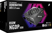Блок питания 1STPLAYER NGDP GOLD 850W Black / ATX 3.1, APFC, 80 PLUS Gold, LLC+DC-DC, full Japan solid-state caps, 120mm fan, full modular / HA-850BA4