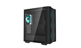 Корпус Deepcool CC560 V2, TG, 4x120mm LED Fan, mini-ITX, mATX, ATX, черный