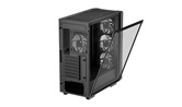 Корпус Deepcool CC560 ARGB V2, TG, 4x120mm ARGB Fan, mini-ITX, mATX, ATX, черный