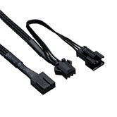 Вентилятор PHANTEKS D30 DRGB Reversed Black 120x120x30мм (PWM, 20шт./кор, 250-2000 об/мин, 31.8dBa) / PH-F120D30R_DRGB_PWM_BK01