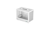 Корпус Deepcool CH160 WH, TG, mini-ITX, белый