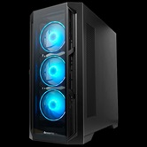 Корпус CHIEFTEC APEX GA-01B-TG-OP, TG, 3x120mm Fan, mini-ITX, mATX, ATX, E-ATX, черный