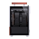 Корпус JONSBO T6 Silver, TG, mini-ITX, серебристый