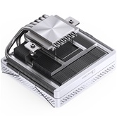 Кулер JONSBO HP-600 White LGA1700/1200/115X/AM5/AM4 низкопрофильный 66мм (27шт/кор, TDP 210W, PWM, 120mm ARGB Fan, 6 тепловых трубок, белый, 4-pin) Retail