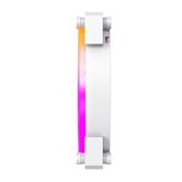 Комплект вентиляторов (3 шт.) Montech RX120 PWM Reverse White / 120mm, 4pin PWM, 3pin ARGB, 800-1600RPM, 59.0CFM, 27.0dBA, Rifle bearing / RX120W3P