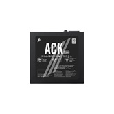 Блок питания 1STPLAYER ACK STANDARD 650W Black / ATX 2.4, APFC, 80 PLUS Standard, Double Forward, Teapo main cap, 140mm fan, non-modular / HA-650AC1