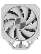 Кулер upHere UP1TC4 White / 4HPx6mm, 230W TDP, single tower, 1x120mm fan, 600-1650RPM, 68 CFM, 25dBA, ARGB cover / UP1TC4