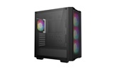Корпус Deepcool CC560 MESH V2, TG, 4x120mm ARGB Fan, mini-ITX, mATX, ATX, черный