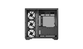 Корпус Deepcool CG530 4F, TG (aquarium), 4x120mm ARGB Fan, mini-ITX, mATX, ATX, черный