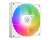 Вентилятор ID-COOLING AS-140-ARGB-W 140x140x25мм (60шт./кор, PWM, резиновые углы, белый, 300-1800об/мин, супертихий)  BOX