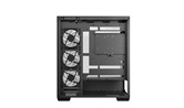 Корпус Deepcool CG580 4F, TG (aquarium), 4x120mm ARGB Fan, mini-ITX, mATX, ATX, черный