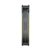 Комплект вентиляторов (3 шт.) Geometric Future Squama 2503RB-14 Reverse Black / 140mm, PWM, 2100 RPM, 71.80 CFM, 34.0 dBA, 5V ARGB / 1F2503R314000