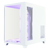 Корпус 1STPLAYER MEGAVIEW MV8-TP ARGB White / ATX / 7x120mm ARGB fans & hub / MV8-TP-WH-6FC7R-W-1FC7-W-HUB2