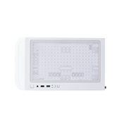 Корпус 1STPLAYER BULLET HUNTER H2 ARGB White / mATX / 4x120mm ARGB fans / H2-WH-4F7-W