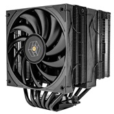 Кулер Thermalright Royal Knight 120 Black LGA115X/1200/1700/1851/2011/2066 (2x120mm PWM Fan, медное основание, 6 тепл. трубок 6мм) / TRRK120B