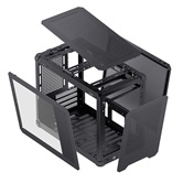 Корпус JONSBO C6 MAX Black, mini-ITX, mATX, черный
