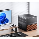 Корпус JONSBO N5 Black, 3x120mm Fan, mini-ITX, mATX, ATX, E-ATX, черный