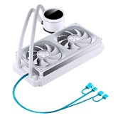 Комплект водяного охлаждения JONSBO TH-240 White LGA1700/1200/115X/AM5/AM4 (6шт/кор, TDP 260W, ARGB FAN and PUMP, PWM, DUAL FAN 120mm, белый) RET