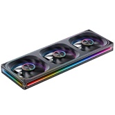 Вентилятор JONSBO ZA-360BR (3 in 1) 362х123х28мм REVERSE (16шт/кор, PWM, ARGB LED, 700-2400об/мин, черный) Retail