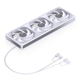 Вентилятор JONSBO ZB-360WR (3 in 1) 362х123х28мм REVERSE (16шт/кор, PWM, ARGB LED, 700-2400об/мин, белый) Retail