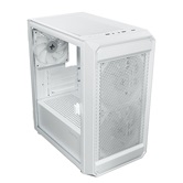 Корпус XASTRA  A303M 3ARGB White mATX/Mesh/ tempered glass / 2x140mm + 1x120mm ARGB PWM fans/ Door/ A303M-2FC14A-1FC12A-D-WH