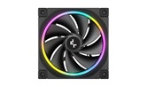 Вентилятор DEEPCOOL FL12R-3 IN 1 120x120x25мм REVERSE (16шт./кор, PWM, ARGB, черный, 500-2150об/мин) Color BOX