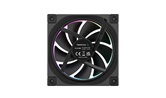 Вентилятор DEEPCOOL FL12-3 IN 1 120x120x25мм (16шт./кор, PWM, ARGB, черный, 500-2150об/мин) Color BOX