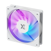 Вентилятор XASTRA FC120W ARGB single pack 120x120x25мм (40шт/кор, ARGB, PWM, white)  BOX