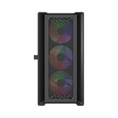 Корпус Powercase ByteFlow Micro Black LE, Tempered Glass, 4х 120mm ARGB PWM fans, чёрный, mATX  (CAMBFB-A4-LE)