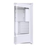 Корпус JONSBO D400 White, TG (aquarium), mini-ITX, mATX, ATX, белый