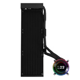 Система водяного охлаждения Lian Li HydroShift II LCD-C 360N (GHS2LCD36B BLACK) /  W/O Fans / G89.GHS2LCD36B.R0