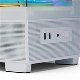 Корпус XASTRA Q500M-0F White mATX/Aquarium/Screewless/no fans/ Q500M-0F-WH