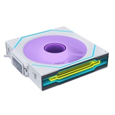 Вентилятор Lian Li UNI FAN SL-INF WIRELESS 120 Reverse Blade / 12RSLIN1W1W WHITE / 120x122,1x25мм (PWM, ARGB, 2200 об/мин (Max.), 32,2dBa) / G99.12RSLIN1W1W.R0