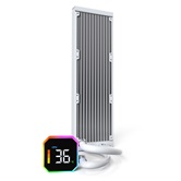 Система водяного охлаждения Montech HyperFlow Digital 360 White / 3x120mm ARGB fans / HYPERFLOW DIGITAL 360 (W)