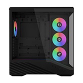 Корпус Lian Li V100 / Black / Mid-Tower, TG / 4x 120mm ARGB fan / G99.V100RX.R1