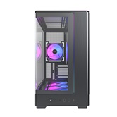 Корпус Montech KING 15 PRO Black / mATX / 4x120mm ARGB fans / KING 15 PRO (B)