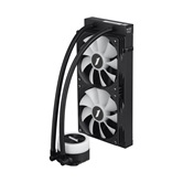 Система водяного охлаждения 1STPLAYER TS1 240 Black / 2x120mm, ARGB, 250W TDP / TS1-240-BK
