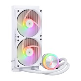 Система водяного охлаждения 1STPLAYER TS1 240 White / 2x120mm, ARGB, 250W TDP / TS1-240-WH