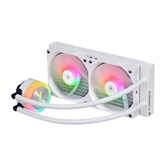 Система водяного охлаждения 1STPLAYER TS1 240 White / 2x120mm, ARGB, 250W TDP / TS1-240-WH