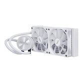Система водяного охлаждения 1STPLAYER TS1 240 White / 2x120mm, ARGB, 250W TDP / TS1-240-WH
