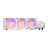 Система водяного охлаждения 1STPLAYER TS1 360 White / 3x120mm, ARGB, 300W TDP / TS1-360-WH