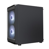 Корпус XASTRA  A303M 3ARGB-C6 Black mATX/Mesh/ tempered glass / 2x140mm + 1x120mm ARGB PWM fans/Argb+PWM HUB 6port/ Door/  A303M-2FC14A-1FC12A-C6-D